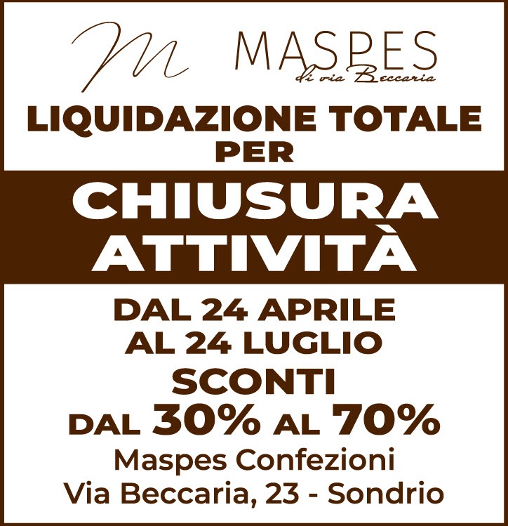 Liquidazione totale maspes